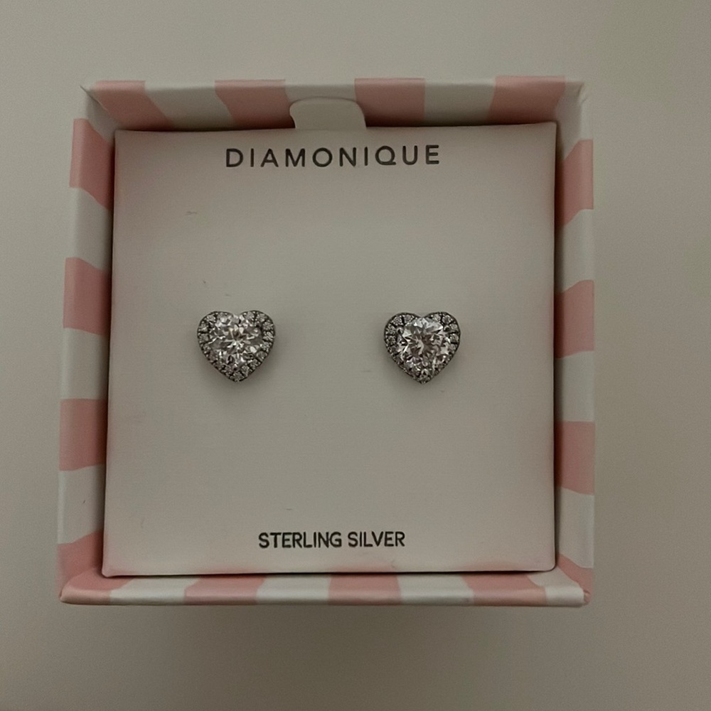 sterling silver earrings, never worn